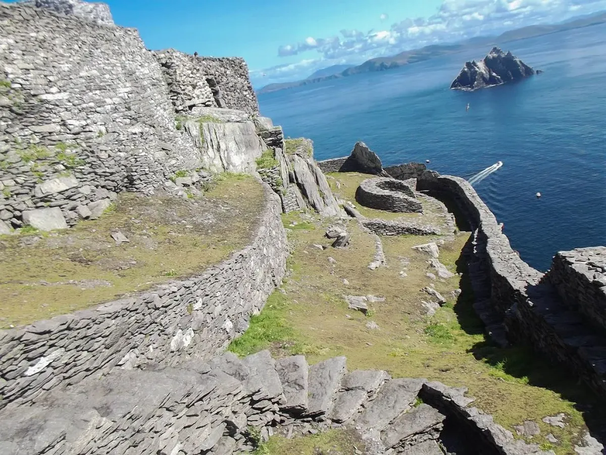 Skellig Micheal View