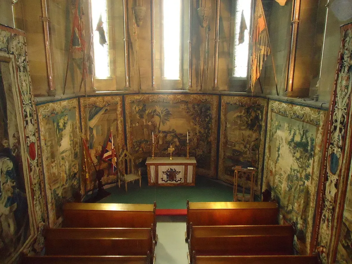 Alnwick Castle altar