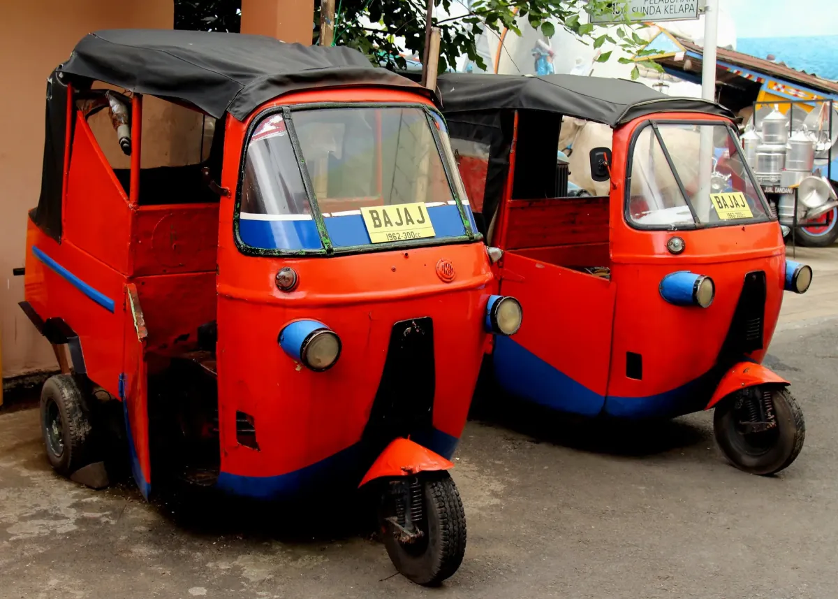 Bajaj (Made in India) As seen in the James Bond's movie Octopussy