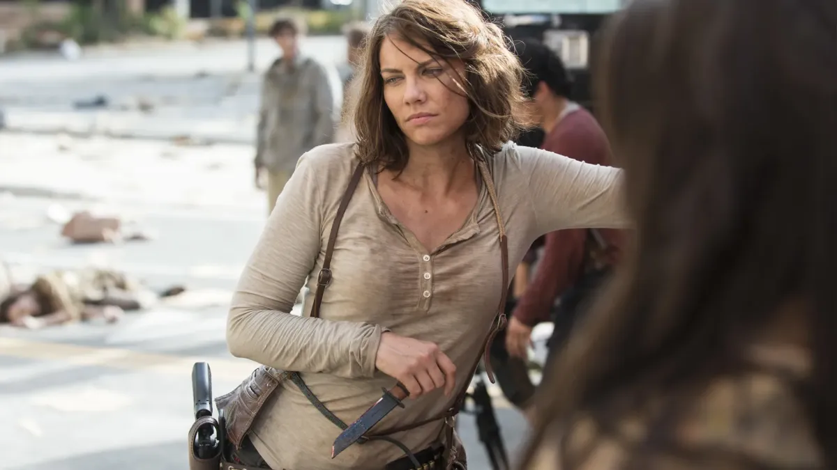 Lauren Cohan stars as Maggie Greene