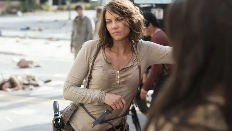 Lauren Cohan stars as Maggie Greene