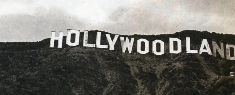 Old Hollywoodland Sign 