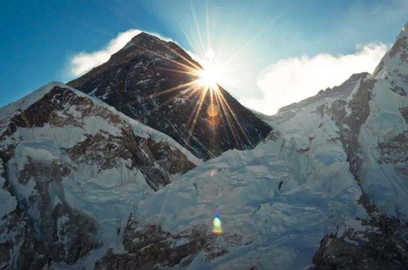 Sunrise at Mount Everest