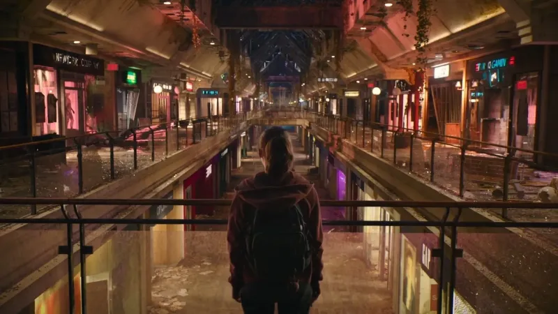 The last of us abandoned mall