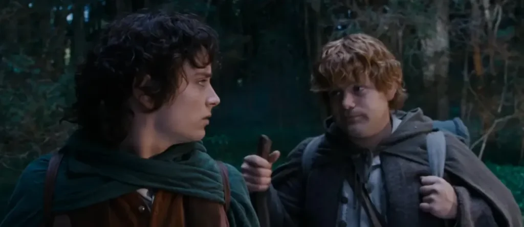 Frodo leaves the Shire