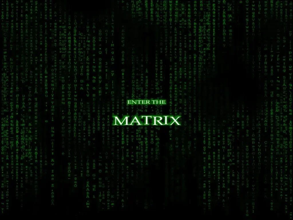 Matrix code room