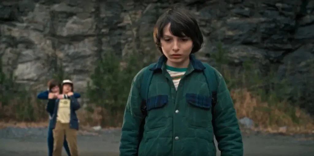 Mike’s Cliff Jump Scene